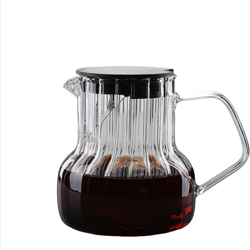 コーヒーサーバー ドリッパー コーヒードリッパー 耐熱ガラス 700ml 1000ml ポットの蓋付き 2~10人用 器具 コーヒーサーバーセット ハンドドリップ コーヒーカラフェ コーヒーサーバー 喫茶店 おしゃれ