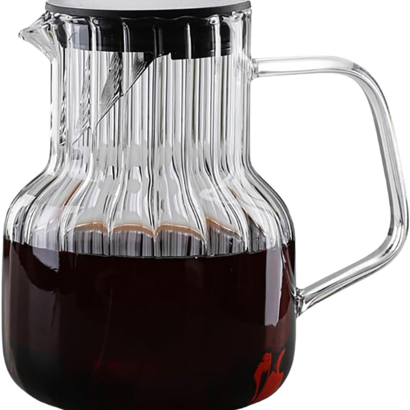 コーヒーサーバー ドリッパー コーヒードリッパー 耐熱ガラス 700ml 1000ml ポットの蓋付き 2~10人用 器具 コーヒーサーバーセット ハンドドリップ コーヒーカラフェ コーヒーサーバー 喫茶店 おしゃれ