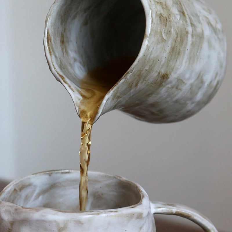 コーヒードリッパー コーヒーサーバーセット 300ml 陶器製 レトロ 侘び寂び ハンドドリップセット コーヒーサーバー ドリッパー 電子レンジ·食洗機対応 コーヒー用品 洗いやすい 多用途 家用 喫茶店 プレゼント おしゃれ 1~2杯用 ブラック