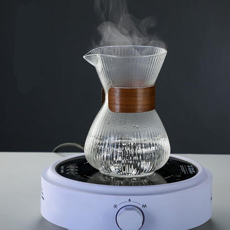 コーヒーサーバー 割れない ドリップコーヒーサーバー 大容量 コーヒードリッパー 耐熱ガラス 400ml 高ホウ素シリカガラス材料 ペーパーコーヒーフィルター不要 器具 コーヒーサーバーセット ハンドドリップ コーヒーカラフェ コーヒーサーバー 喫茶店 おしゃれ