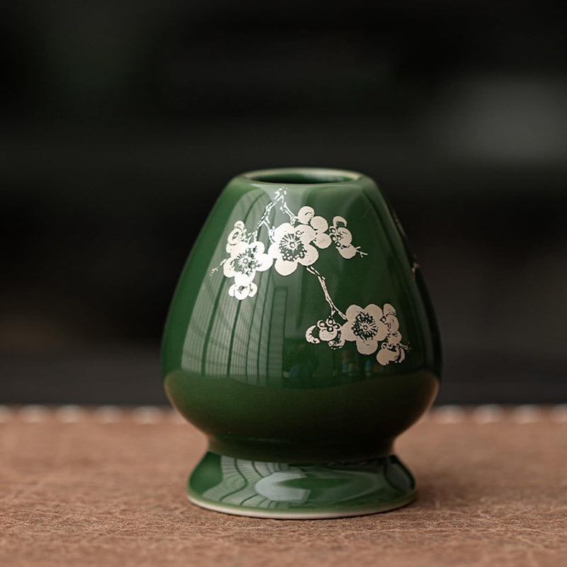 MIYUNO 抹茶 セット 抹茶セット 自宅用 茶道具 初心者 4点セット お点前セット 抹茶 陶器 抹茶茶碗 茶杓 茶せん 百本立 茶筅立て くせ直し 茶道セット matcha set for beginners お手入れも簡単 母の日 父の日 誕生日 贈り物セット おしゃれ グラデーションブルー 510ml CJ84